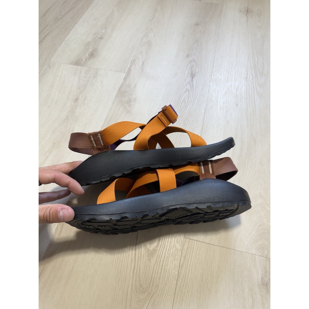 Chaco Classic Men's Sandals Size 9 Strap Orange / Brown BUNDLE X2 **SEE NOTES**